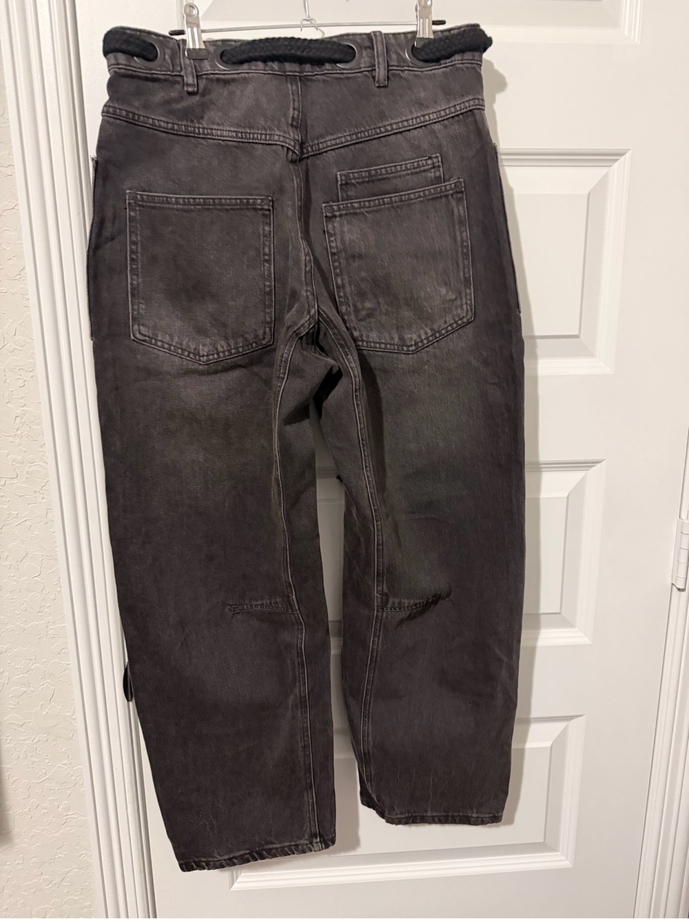 Still Current: Free People Moxie Pull On Barrel Jeans - Picture 4 of 5